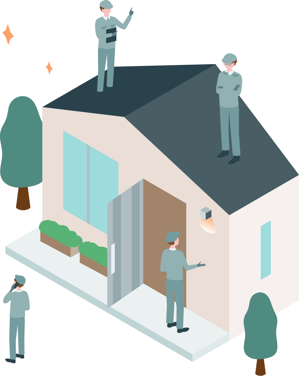 経験の有無に関わらず、
                        屋根工事に興味がある方を募集しています